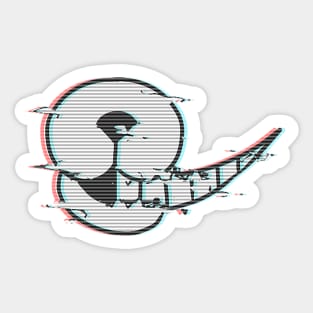 Glichy Monokuma Sticker